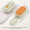 3-in-1 Steam Pet Grooming Brush