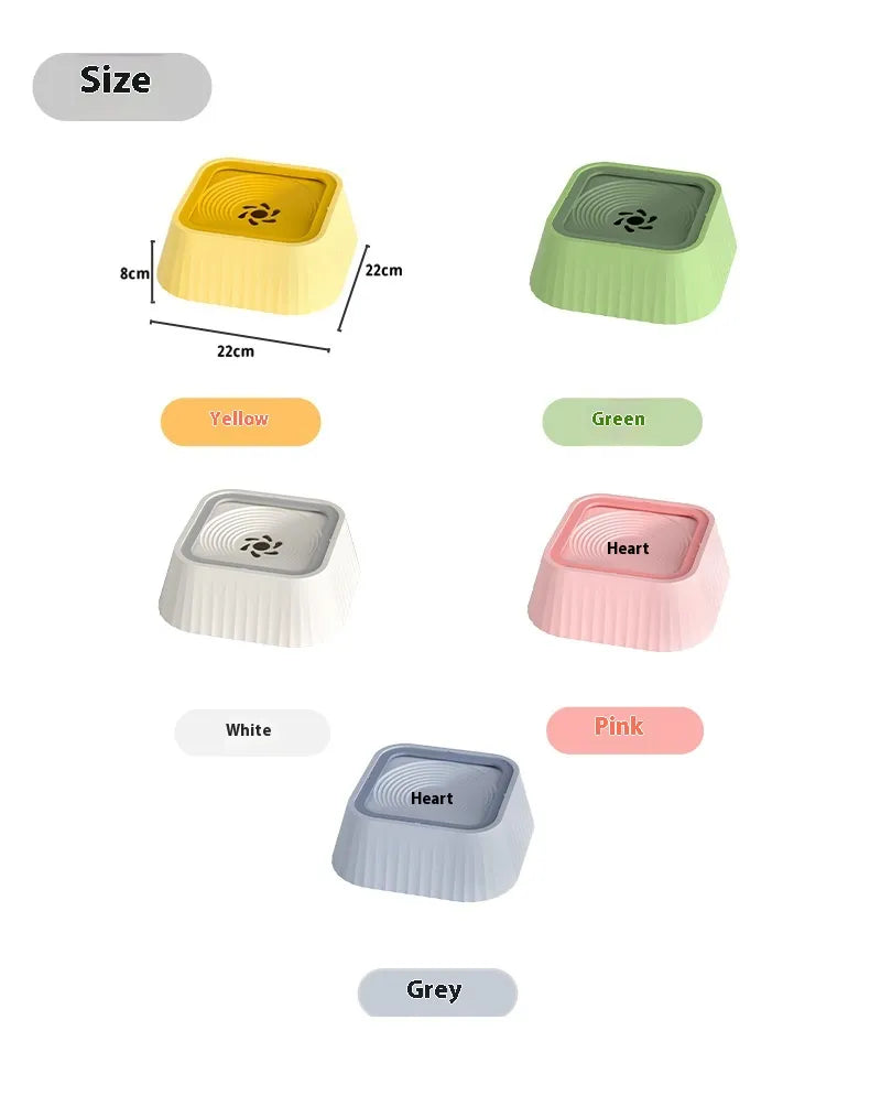 Mess-Free Pet Water Bowl